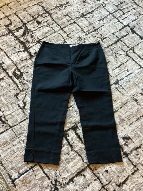Chico's Pants - Chico's Black Cropped Dress Capris